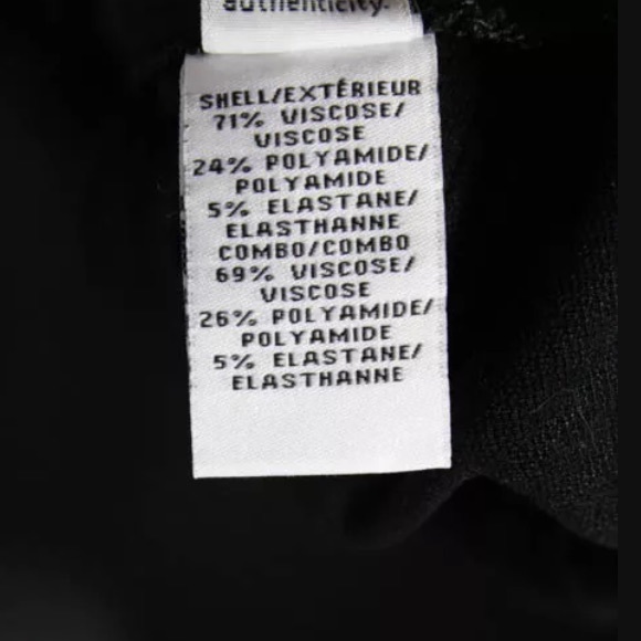 DIANE VON FURSTENBERG BLACK STRIPED TRUMPET SKIRT - Picture 4 of 7